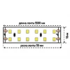 Светодиодная лента SWG 19,2W/m 240Led/m 3528SMD холодный белый 5M SWG3240-24-19.2-W-М 009249