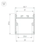 Профиль Arlight SL-Line-3638-LW-2000 Anod Olive Grey 038432