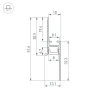 Профиль встраиваемый Arlight Plintus-Fantom-Bent-H20-Side-2000 White 043674