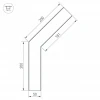 Коннектор угловой Arlight SL-Line-5035-135 030113