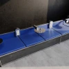 Рамка стеклянная Voltum S70 на 3 поста, (белый,матовый,стекло) VLS110302