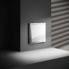 Выключатель встраиваемый Voltum S70 одноклавишный 10А, (белый глянцевый) VLS010101