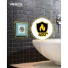 Розетка 2P+E Vesta-Electric Exclusive Blue голубой FRZ00040003SIN