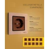 Розетка 2P+E Vesta-Electric Exclusive Champagne Metallic шампань FRZ00041004BSH