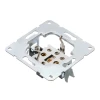 Розетка LK Studio с з/к, со шторками (бежевый) LK60 863201-1