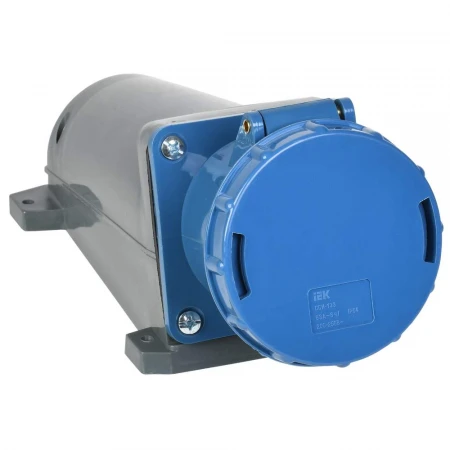 Розетка стационарная ССИ-133 2P+PE 63А 200-250В IP54 IEK PSR11-063-3