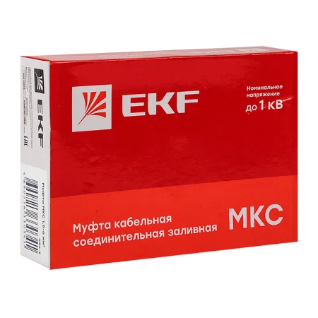 Муфта соединительная заливная МКС(Б) 1,5-6 мм2 (клеммник) EKF PROxima mks-2-k-b