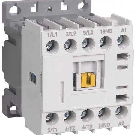 Миниконтактор МКИ-10610 6А 230В/АС3 1NO IEK KMM11-006-230-10