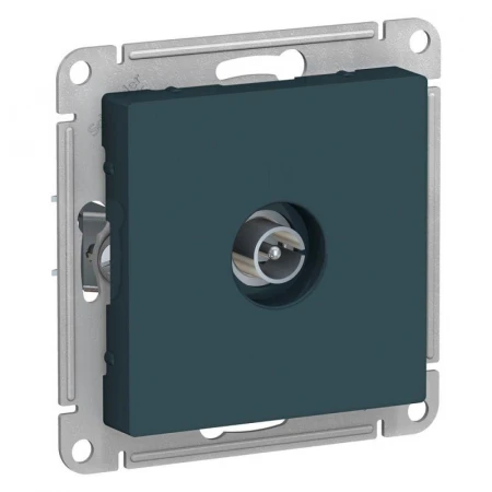 ТВ-розетка Systeme Electric AtlasDesign изумруд ATN000893