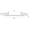 Рамка Lightstar Domino Quadro 214523