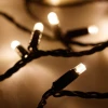 Уличная светодиодная гирлянда Ardecoled нить 230V теплый белый ARD-String-Pro-10000-Green-100Led-Std Warm 025854