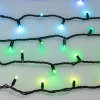 Уличная светодиодная гирлянда Ardecoled нить 24V разноцветная ARD-String-Pro-10000-Black-100Led-Live RGB-DMX 031750