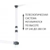Гардеробная вешалка Sheffilton SHT-WR24 белый 1739963701