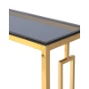 Консоль Stool Group БРУКЛИН 115х30 стекло smoke сталь золото ECST-013-TG-SK (115x30)