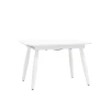 Кухонный стол Stool Group Чикаго 120-160*90 белый УТ000002134