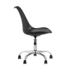 Офисный стул Stool Group BLOK пластиковый черный Y818 black