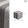 Пуф Bergenson Bjorn Idar FH-IDR-PF-PL-GR
