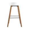 Барный стул Stool Group LIBRA белый деревян. ножки 8319 WHITE