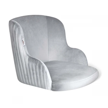 Барный стул Sheffilton SHT-ST39-1/S29 серое облако/черный муар 8781184101