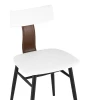 Кухонный стул Stool Group ANT пластиковый белый 8333 white