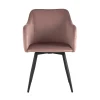 Кухонный стул Stool Group Ника вращающийся велюр пыльно-розовый MC66-5F KD HLR-44