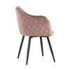 Кухонный стул Stool Group Ника вращающийся велюр пыльно-розовый MC66-5F KD HLR-44
