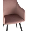 Кухонный стул Stool Group Ника вращающийся велюр пыльно-розовый MC66-5F KD HLR-44