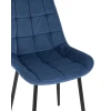 Кухонный стул Stool Group Флекс (box) велюр синий AV 405-N27-08(P)