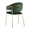 Кухонный стул Stool Group Эвита вельвет зеленый FDC8022 GREEN FUT-73