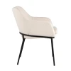 Кухонный стул с подлокотниками Stool Group Кози ткань букле молочный AV 318-L01-08
