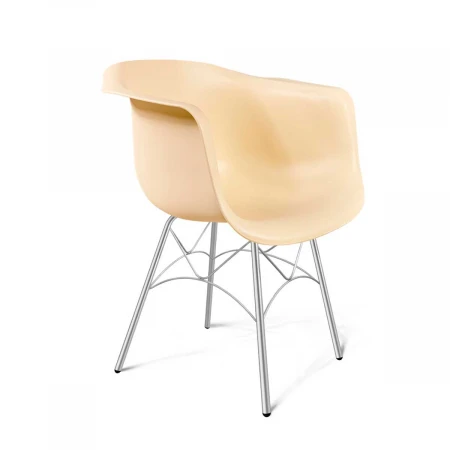 Стул Sheffilton SHT-ST31/S107 бежевый/хром лак 4311536101