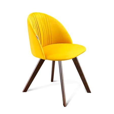 Стул Sheffilton SHT-ST35-1/S39 имперский жёлтый/венге 7204911201
