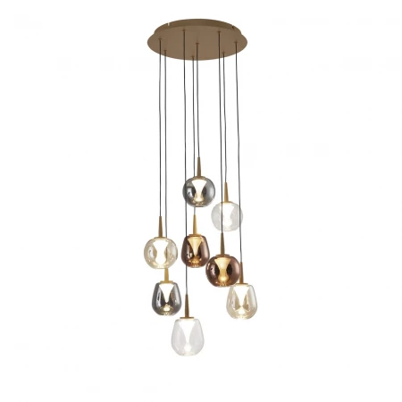 Подвесная светодиодная люстра Mantra Andromeda 8933+8PL