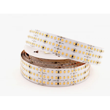 Светодиодная лента LEDS POWER трехрядная 2835 528/м (48Вт/м) 24В теплая LUX160 006307