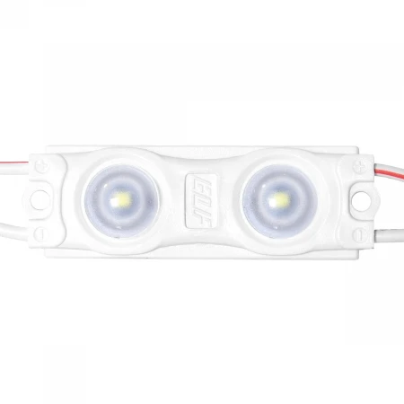 Модуль светодиодный ELF 2SMD диод 2835, с линзой, 160гр.,12В, IP 65, STD, белый ELF-2SMD2835std W