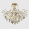 Потолочная люстра Crystal Lux Esmiralda PL6 Gold