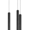 L5T747237 Люстра TUBO LED 25W 1500LM 25G ЧЕРНЫЙ 3000K