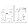 Потолочная люстра Ambrella Light High Light Modern LH57007