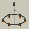 Комплект подвесного светильника Ambrella light Traditional DIY черный песок/кофе (С9022, N6154) XB9022202
