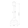 Подвесной светодиодный светильник Elektrostandard Conus 50316 LED a069334