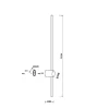 Настенный светодиодный светильник Maytoni Light Stick MOD237WL-L11BS3K