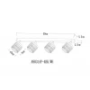 Спот Arte Lamp Atria A8031PL-4WH