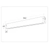 Трековый светодиодный светильник Ambrella Light Track System Magnetic 220V GL1271