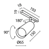 Трековый светильник Maytoni Technical Focus LED TR032-2-20W2.7K-M-B