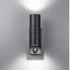 Уличный настенный светильник Arte Lamp Mistero A3322AL-2BK
