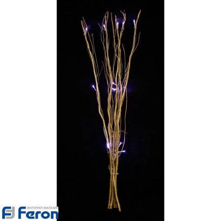 Световая фигура "сирень на золоте", ld213b