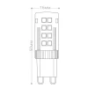 Лампа светодиодная Feron LB-432 G9 5W 6400K