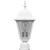 Светильник садово-парковый Feron 4203 четырехгранный на столб 100W E27 230V, белый