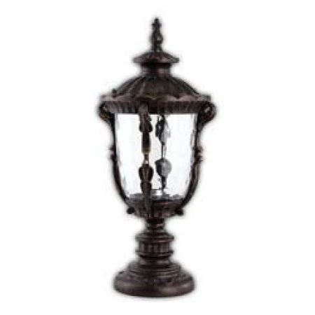 Светильник садово-парковый Feron PL5014 круглый на постамент 100W 230V E27, черное золото