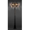 Светильник садово-парковый Feron PL5038 столб круглый 2*100W 230V E27, черное золото
